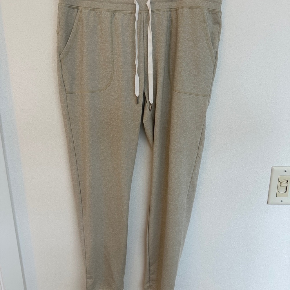 Zyia Taupe Drawstring Joggers new without tags large